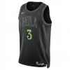 Dres New Orleans Pelicans CJ McCollum 3 Nike 2023-24 City Edition Plava Swingman